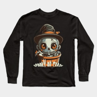 Spooky or Trash Long Sleeve T-Shirt